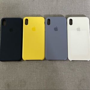 iphone XS Max Silicon Apple Phone Case